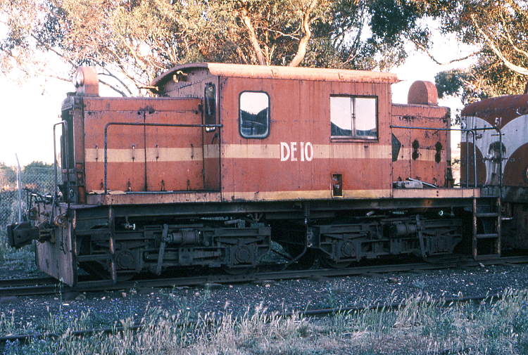 The petrol powered PE1 was converted to diesel power and here it is in 1998 after the conversion and after preservation