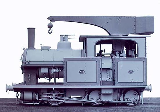 QR 6D11 1/2 Crane Class locomotive